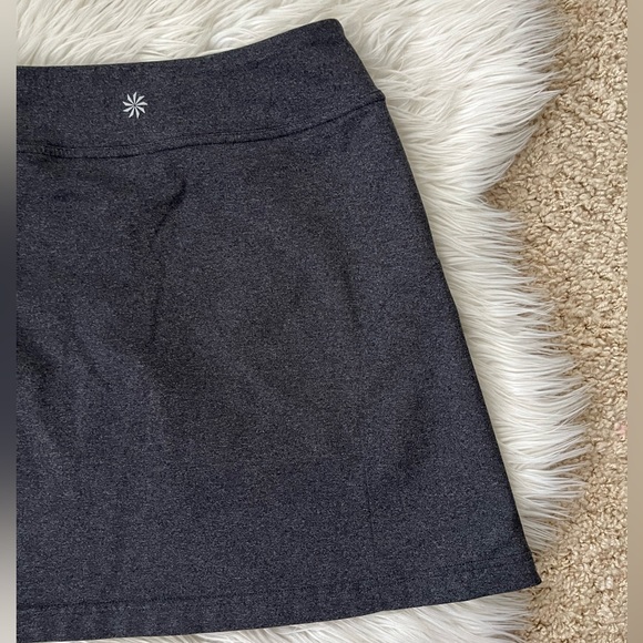 {Athleta} Sweet Sport Skort in Heathered Gray - Women's XS - Picture 8 of 12